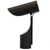 Černobílá kovová stolní lampa Angel Cerdá No. 8113