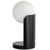 Černá kovová stolní lampa Angel Cerdá No. 8091