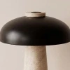 Béžovo-černá stolní lampa Angel Cerdá No. 8088 -fv-interier-25