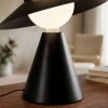 Černá kovová stolní lampa Angel Cerdá No. 8089 -fv-interier-25