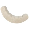 Béžové bouclé houpací křeslo Quax Banana