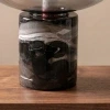Kouřově šedá skleněná stolní lampa Angel Cerdá No. 8086 -fv-interier-25