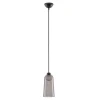 Kouřově šedé závěsné LED světlo Nova Luce Dione 10 cm