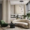 Kouřově šedé závěsné LED světlo Nova Luce Dione 45 cm -fv-interier-25