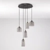 Kouřově šedé závěsné LED světlo Nova Luce Dione 45 cm -fv-interier-25