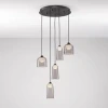 Kouřově šedé závěsné LED světlo Nova Luce Dione 45 cm -fv-interier-25