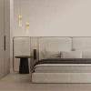 Zlaté skleněné závěsné LED světlo Nova Luce Norma 28 cm -fv-interier-25