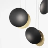 Černo-zlaté kovové závěsné LED světlo Nova Luce Shell 48 cm -fv-interier-25
