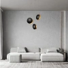 Černo-zlaté kovové závěsné LED světlo Nova Luce Shell 48 cm -fv-interier-25