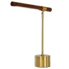 Zlatá kovová stolní lampa Angel Cerdá No. 8122