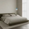 Modré skleněné závěsné LED světlo Nova Luce Oblo 16 cm -fv-interier-25