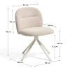 Béžová čalouněná konferenční židle Kave Home Arino