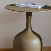 Zelený kovový odkládací stolek FIORO 41 cm -fv-interier-25