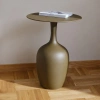 Zelený kovový odkládací stolek FIORO 41 cm -fv-interier-25