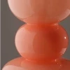 Růžová skleněná váza TOWER 30 cm -fv-interier-25