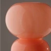 Růžová skleněná váza TOWER 30 cm -fv-interier-25