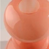 Růžová skleněná váza TOWER 30 cm -fv-interier-25