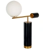 Černobílá stolní lampa Angel Cerdá No. 8094