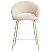 Béžová čalouněná barová židle Kave Home Bonali 65 cm