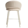 Béžová čalouněná barová židle Kave Home Bonali 65 cm