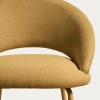 Hořčicově žlutá čalouněná barová židle Kave Home Bonali 65 cm -fv-interier-25