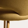 Hořčicově žlutá čalouněná barová židle Kave Home Bonali 65 cm -fv-interier-25