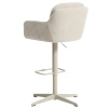 Béžová otočná barová židle Kave Home Lexa 65/85 cm