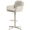 Béžová otočná barová židle Kave Home Lexa 65/85 cm