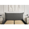 Černobílá čalouněná dvoulůžková postel Jade 180 x 200 cm s úložným prostorem -fv-interier-25