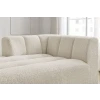 Béžová bouclé lenoška Annecy 170 cm, levá -fv-interier-25