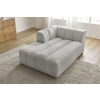 Světle šedá bouclé lenoška Annecy 170 cm, levá -fv-interier-25