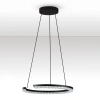 Černé kovové závěsné LED světlo Nova Luce Gleamy 46 cm -fv-interier-25