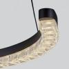 Černé kovové závěsné LED světlo Nova Luce Gleamy 46 cm -fv-interier-25