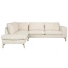Béžová čalouněná rohová pohovka Housecraft Living Glen 262 cm, levá
