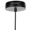 Černé bavlněné závěsné světlo ZUIVER BELLE ⌀80 cm -fv-interier-25