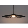 Černé bavlněné závěsné světlo ZUIVER BELLE ⌀80 cm -fv-interier-25