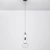 Bílé kovové závěsné LED světlo Nova Luce Chronos 12 cm -fv-interier-25