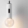 Bílé kovové závěsné LED světlo Nova Luce Chronos 12 cm -fv-interier-25