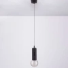 Černé kovové závěsné LED světlo Nova Luce Chronos 12 cm -fv-interier-25