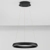 Černé kovové závěsné LED světlo Nova Luce Ovia 45 cm -fv-interier-25