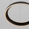 Černé kovové závěsné LED světlo Nova Luce Ovia 45 cm -fv-interier-25