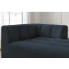 Tmavě modrá bouclé lenoška Annecy 170 cm, pravá -fv-interier-25