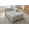Světle šedá bouclé lenoška Annecy 170 cm, pravá -fv-interier-25