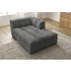Tmavě šedá bouclé lenoška Annecy 170 cm, pravá -fv-interier-25