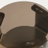 Hnědý skleněný konferenční stolek Kave Home Dolven Ø60cm -fv-interier-25