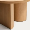 Dubový jídelní stůl Kave Home Kave Home Nealy Ø120 cm -fv-interier-25