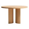 Dubový jídelní stůl Kave Home Kave Home Nealy Ø120 cm