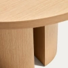 Dubový jídelní stůl Kave Home Kave Home Nealy Ø120 cm -fv-interier-25
