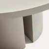Lakovaný jídelní stůl Kave Home Nealy Ø120 cm - odstín ecru -fv-interier-25