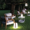 Světle modrá venkovní LED lampa Fermob Balad² 25 cm -fv-interier-25